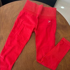 Gymshark Bold Red Leggings